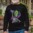 Alien Science Ufo Long Sleeve T-Shirt Gifts for Old Men