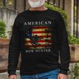 American Bow Hunter Long Sleeve T-Shirt Gifts for Old Men