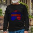 All American Grandma Sunglasses 4Th Of July Independence Day Patriotic Long Sleeve T-Shirt Gifts for Old Men
