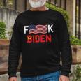 Anti Biden Fjb Bare Shelves Bareshelves Biden Sucks Political Humor Long Sleeve T-Shirt Gifts for Old Men
