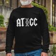 Atgc Science Biology Dna Tshirt Long Sleeve T-Shirt Gifts for Old Men