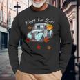 Autumn Quote Happy Fall Yall Cute Old Truck & Pumpkins Fall Men Women Long Sleeve T-Shirt T-shirt Graphic Print Gifts for Old Men