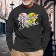 Ball Grandma Baseball Softball Heart Sport Lover Men Women Long Sleeve T-Shirt T-shirt Graphic Print Gifts for Old Men