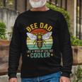 Bee Dad Honey Beekeeper Beekeeping Fathers Day Long Sleeve T-Shirt Gifts for Old Men
