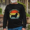 Best Corgi Dad Ever Animal Long Sleeve T-Shirt Gifts for Old Men