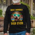 Best Doodle Dad Ever Tshirt Long Sleeve T-Shirt Gifts for Old Men