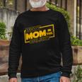 Best Mom In The Galaxy Parody Movie Logo Long Sleeve T-Shirt Gifts for Old Men