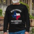 Beto Orourke Texas Governor Elections 2022 Beto For Texas Tshirt Long Sleeve T-Shirt Gifts for Old Men