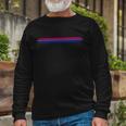 Bi Wife Energy Bisexual Pride Flag Bisexuality Lgbtq Long Sleeve T-Shirt Gifts for Old Men