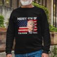 Biden Dazed Merry 4Th Of You KnowThe Thing Tshirt Long Sleeve T-Shirt Gifts for Old Men