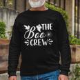 The Boo Crew Halloween Quote Long Sleeve T-Shirt Gifts for Old Men