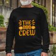The Boo Crew Halloween Quote Long Sleeve T-Shirt Gifts for Old Men