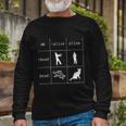 Boolean Logic Alive And Dead Programmer Cat Tshirt Long Sleeve T-Shirt Gifts for Old Men