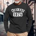 Born In 1974 48 Years Old Made In 1974 48Th Birthday Men Women Long Sleeve T-Shirt T-shirt Graphic Print Gifts for Old Men