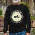 Boston Massachusetts Retro Long Sleeve T-Shirt Gifts for Old Men