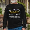 Car Guy Vintage Car Guy Definition Mechanic Long Sleeve T-Shirt Gifts for Old Men