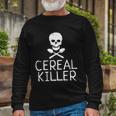 Cereal Killer Tshirt Long Sleeve T-Shirt Gifts for Old Men
