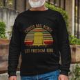 Chicos Bail Bonds Let Freedom Ring Vintage Long Sleeve T-Shirt Gifts for Old Men