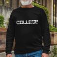 College Animal House Frat Party Tshirt Long Sleeve T-Shirt Gifts for Old Men