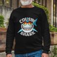 Cousin Shark Sea Animal Underwater Shark Lover Long Sleeve T-Shirt Gifts for Old Men