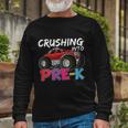 Crushing Into Prek Monster Truck Back To School Long Sleeve T-Shirt Gifts for Old Men
