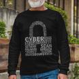 Cyber Security V2 Long Sleeve T-Shirt Gifts for Old Men