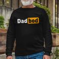 Dad Bod Classic Style Father’S Day Shirt Daddy Tshirt Long Sleeve T-Shirt Gifts for Old Men