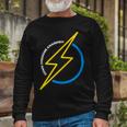 Down Syndrome Awareness Lightning Bolt Long Sleeve T-Shirt Gifts for Old Men