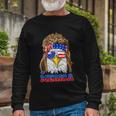 Eagle Mullet Merica Shirt Men 4Th Of July American Flag Usa Long Sleeve T-Shirt Gifts for Old Men