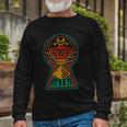 Egyptian Ufo Abduction Tshirt Long Sleeve T-Shirt Gifts for Old Men