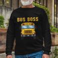 Favorite Bus Driver Bus Retirement School Driving Long Sleeve T-Shirt Gifts for Old Men