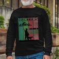 Only The Finest Hunters Are Born In 1982 Halloween Quote Long Sleeve T-Shirt Gifts for Old Men