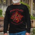 Firefighter Proud Firefighters Wife Firefighting Medic Pride Tshirt Long Sleeve T-Shirt Gifts for Old Men