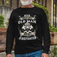 Firefighter Retired Firefighter Retired Firefighter V2 Long Sleeve T-Shirt Gifts for Old Men