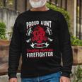 Firefighter Wildland Fireman Volunteer Firefighter Aunt Fire Department V2 Long Sleeve T-Shirt Gifts for Old Men