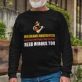 Firefighter Wildland Firefighter Smokejumper Fire Eater_ V3 Long Sleeve T-Shirt Gifts for Old Men