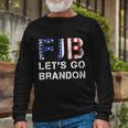 Lets Go Brandon Essential Fjb Tshirt Long Sleeve T-Shirt Gifts for Old Men