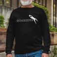 For Goalkeeper Soccer Long Sleeve T-Shirt Gifts for Old Men