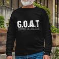 Goat Great Of All Time Tshirt V2 Long Sleeve T-Shirt Gifts for Old Men