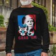 Grab Em Cat Pro Trump Tshirt Long Sleeve T-Shirt Gifts for Old Men
