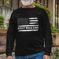 Great Maga King Pro Trump 2024 Meaningful Long Sleeve T-Shirt Gifts for Old Men