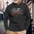 Halloween Funny Happy Halloween Orange And White Men Women Long Sleeve T-shirt Graphic Print Unisex Gifts for Old Men