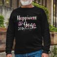 Happiness Is Being A Gaga Cute Grandma Long Sleeve T-Shirt T-Shirt Gifts for Old Men