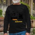 Happy Halloween Witch Halloween Quote Long Sleeve T-Shirt Gifts for Old Men