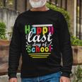 Happy Last Day Of School V6 Long Sleeve T-Shirt Gifts for Old Men