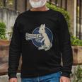 Hare Trigger Gangster Bunny Long Sleeve T-Shirt Gifts for Old Men