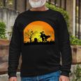 Headless Horseman Tshirt Long Sleeve T-Shirt Gifts for Old Men