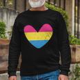 Heart Lgbt Gay Pride Lesbian Bisexual Ally Quote V2 Long Sleeve T-Shirt Gifts for Old Men