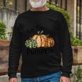 Hey There Pumpkin Thanksgiving Quote Long Sleeve T-Shirt Gifts for Old Men