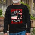 Home Of The Free Because My Brother Is Brave Soldier Long Sleeve T-Shirt T-Shirt Gifts for Old Men